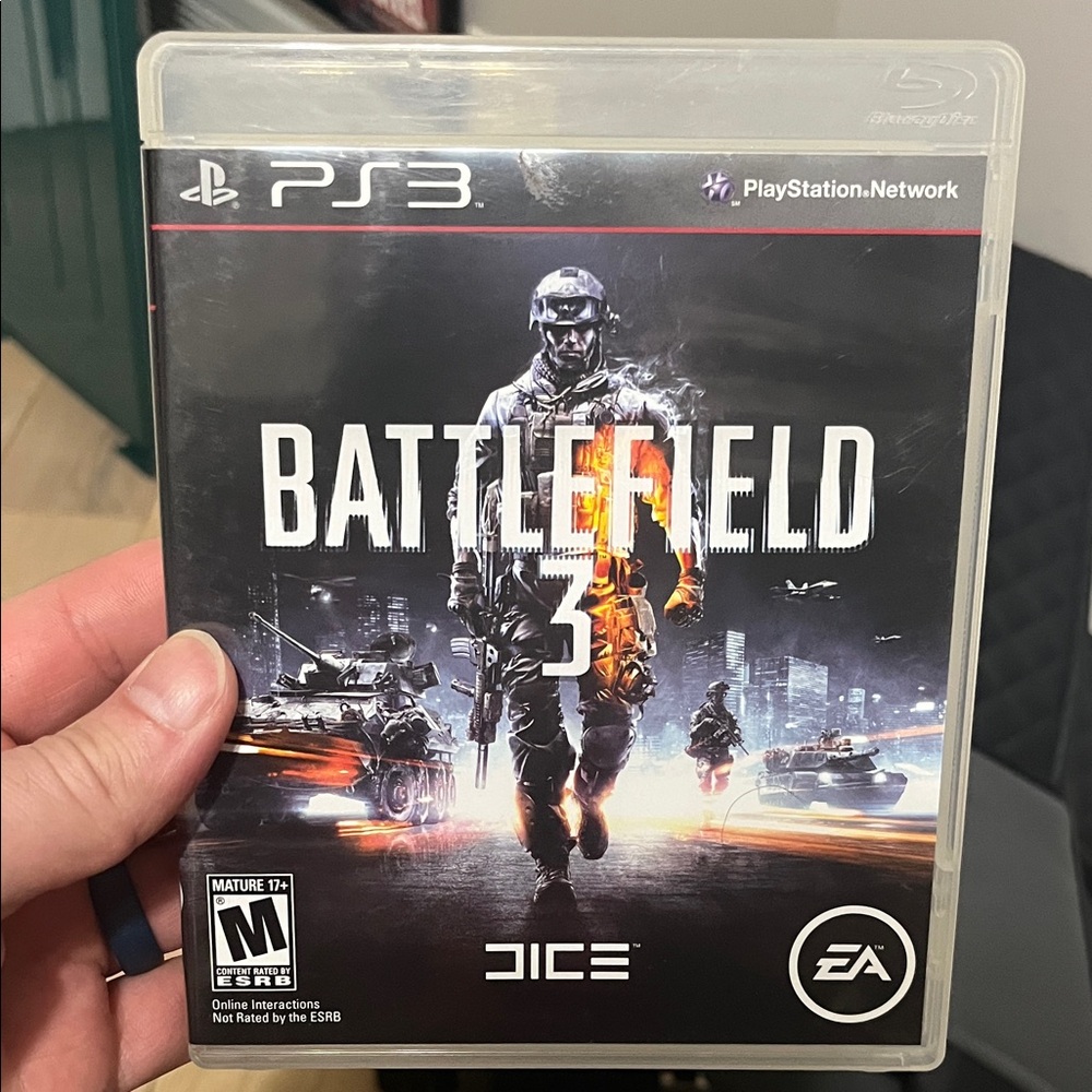 Sony PS3 Battlefield 3 - Black and White Cover